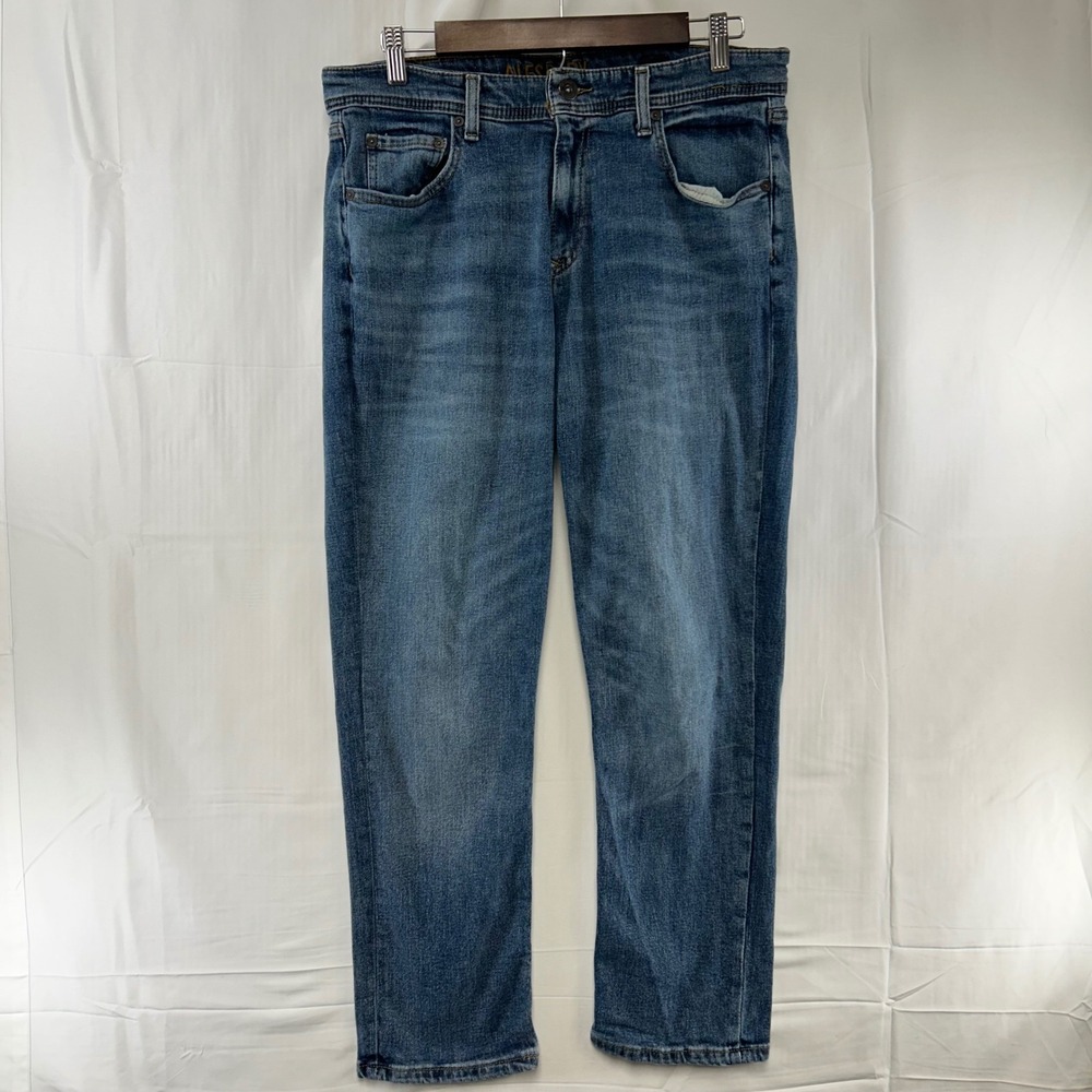 Alesbury Jeans Mens 33x30 Blue Kings Canyon Athletic Fit Stretch Denim